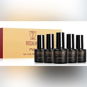 ROSALIND Pink Gray Purple Gel Nail Polish